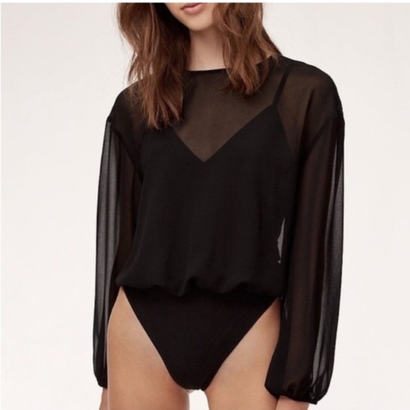 Aritzia bodysuit blouse - Picture 1 of 3